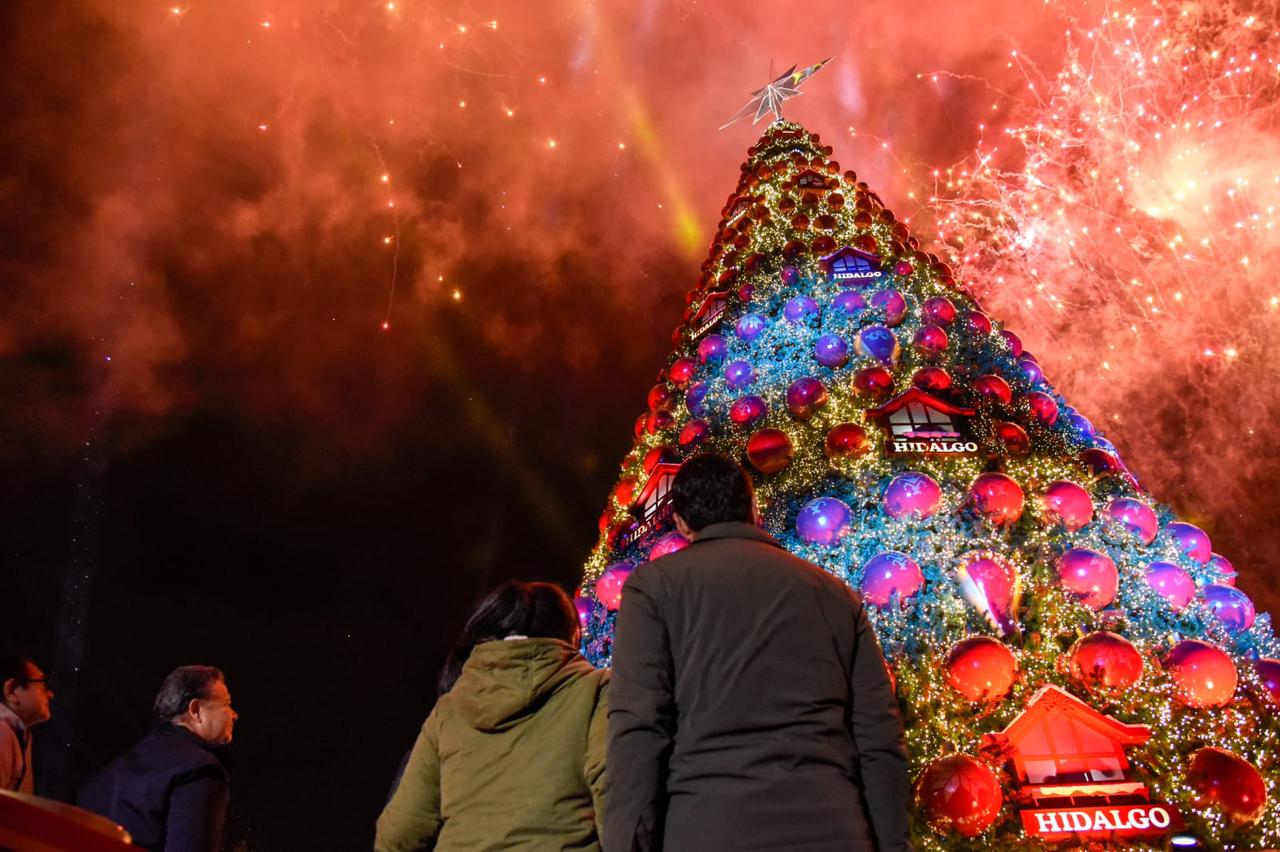 Encendido del árbol de Navidad en Pachuca, ¿cuándo va a ser?