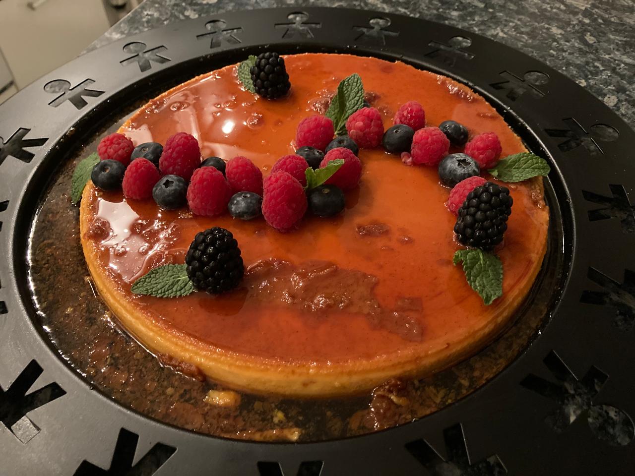 Flan Napolitano