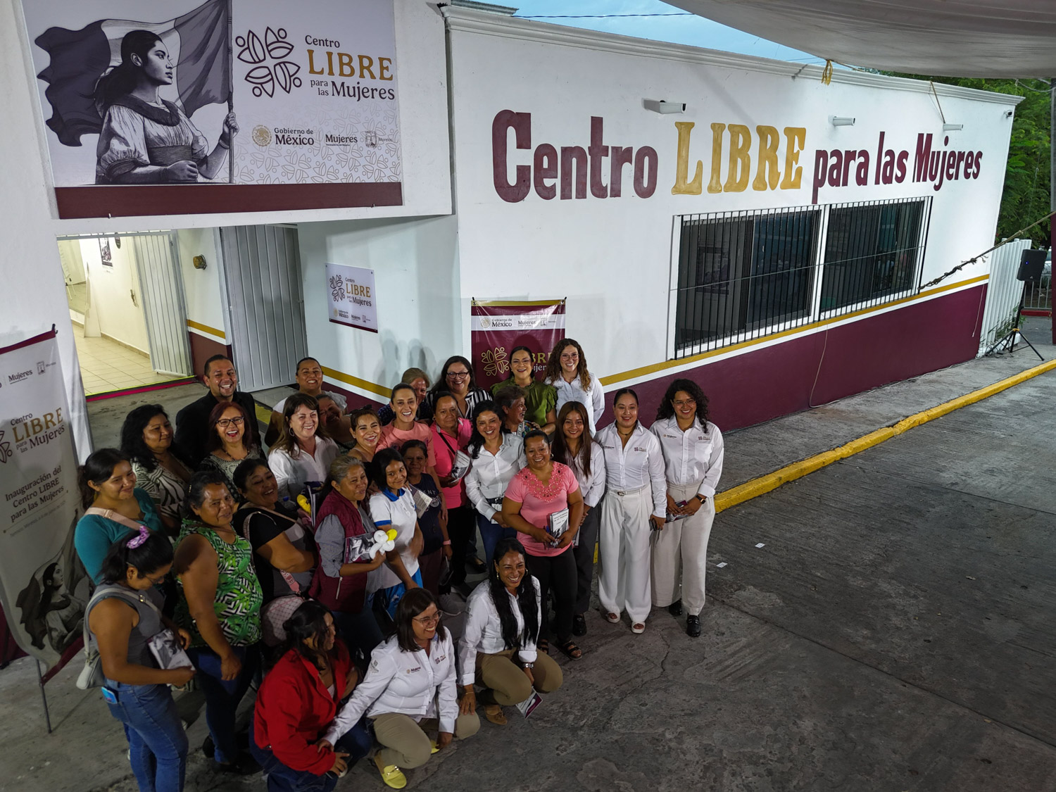 Inauguran en Temixco el primer Centro LIBRE para Mujeres