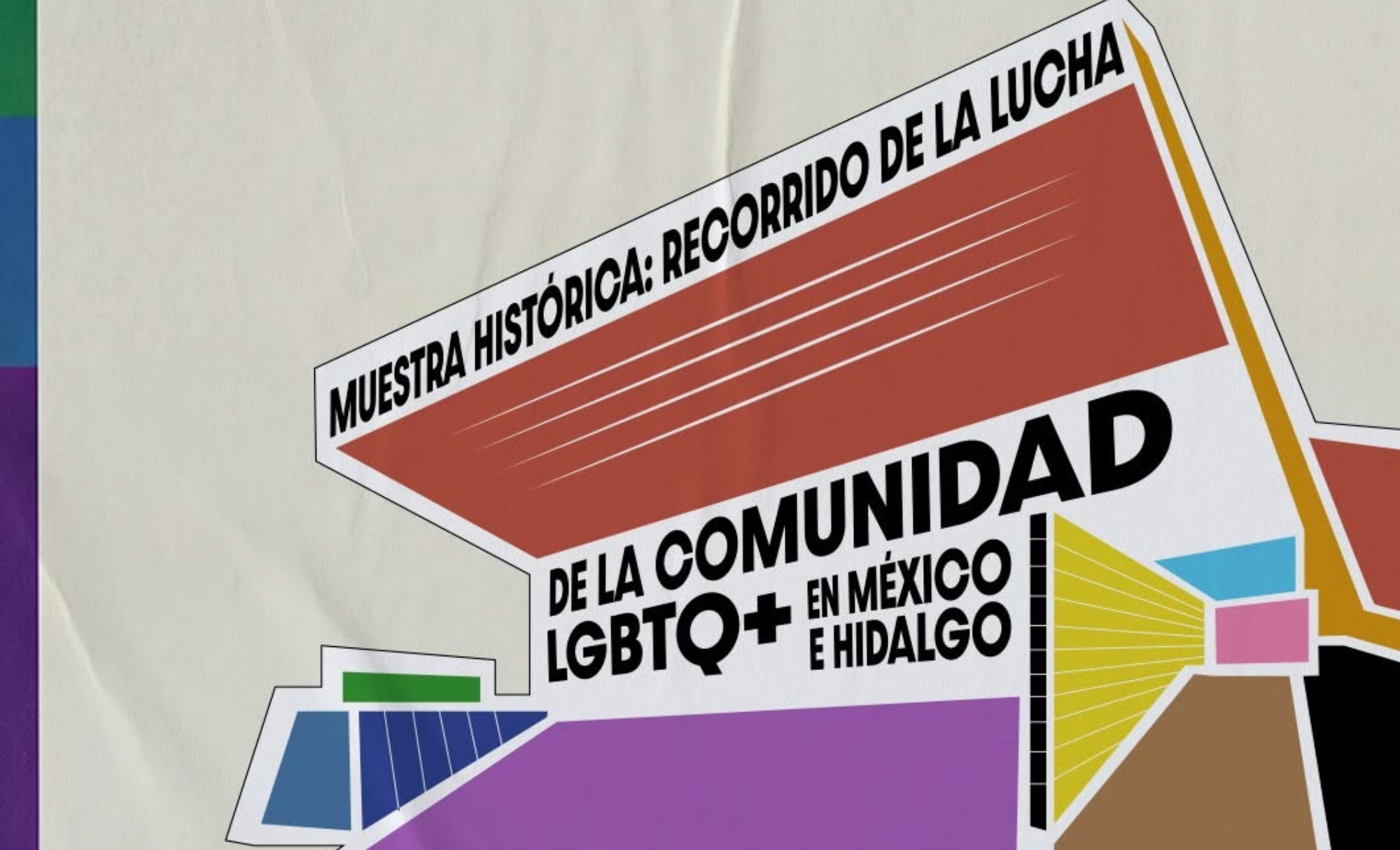 Exposición recorre la historia de la lucha LGBTQ+ en México e Hidalgo
