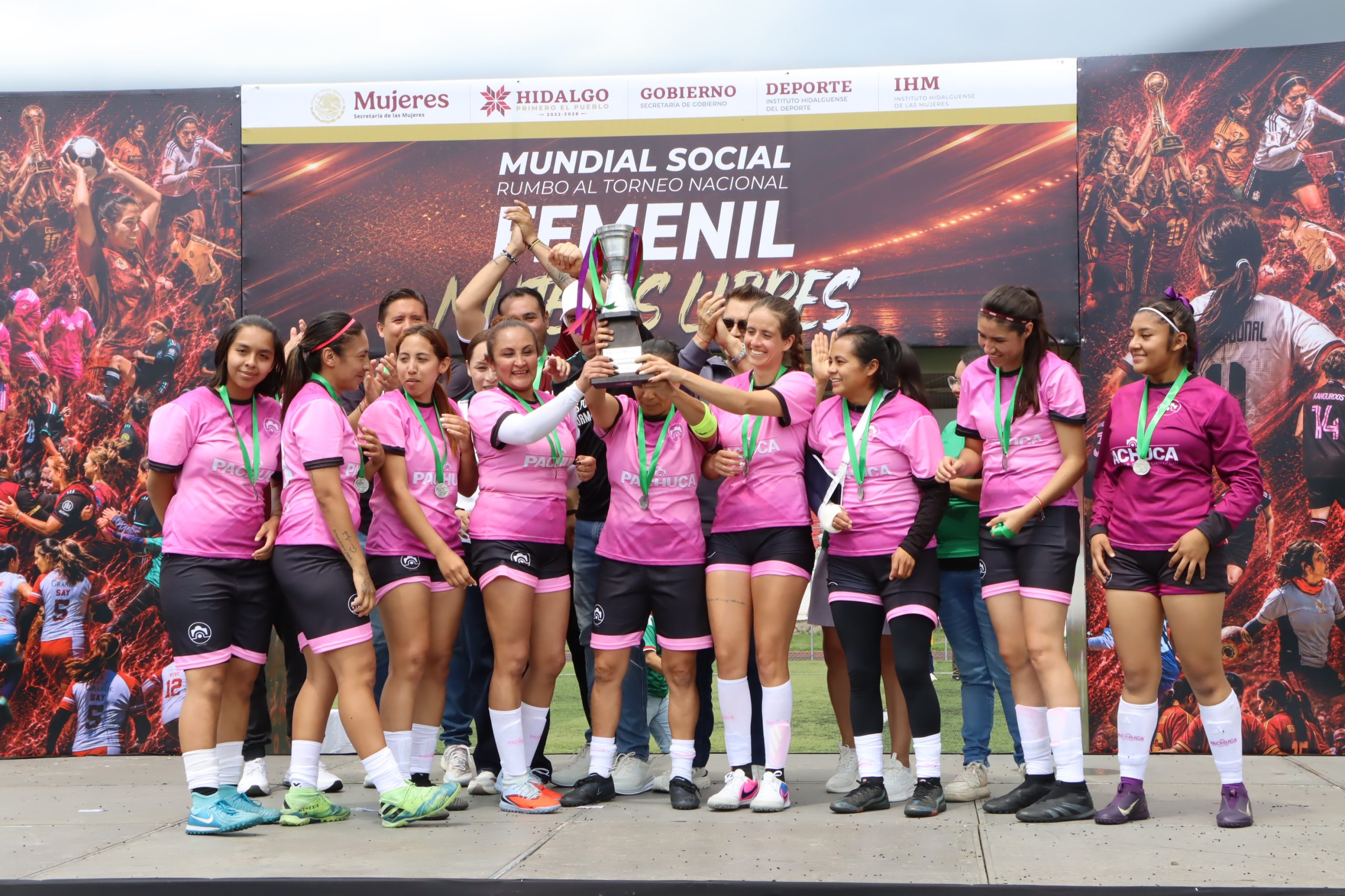 Atitalaquia, campeonas del torneo “Mundial Mujeres Libres 2026” en Hidalgo