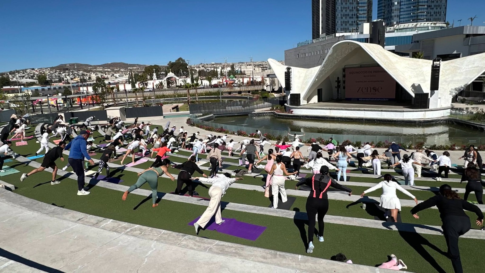 ¡Actívate a tu manera! El Parque Cultural Hidalguense invita a clases de Yoga y Zumba