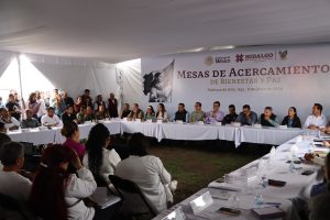 Mesas de Acercamiento de Bienestar y Paz llegan a la Zona Metropolitana de Pachuca