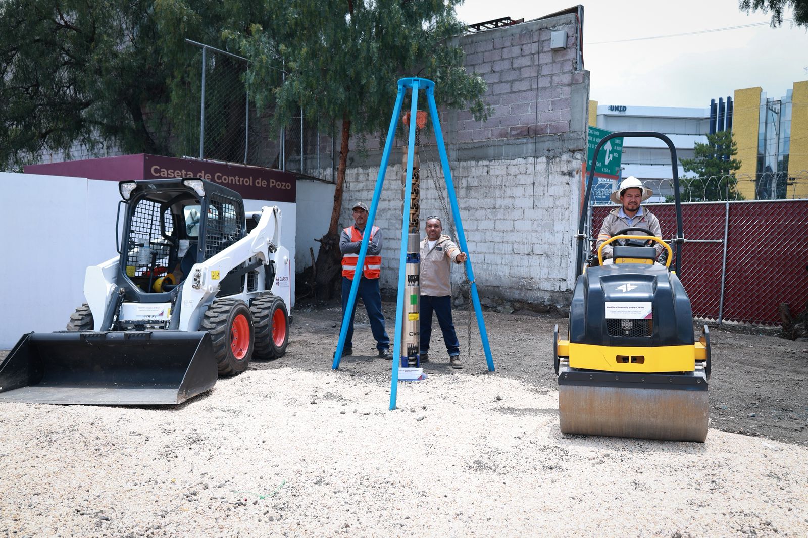 Julio Menchaca presenta avances en el abasto de agua para Pachuca