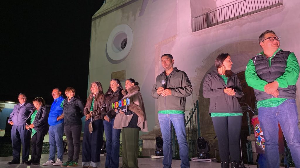 En Real del Monte, videomapping por la justa mundialista 2026
