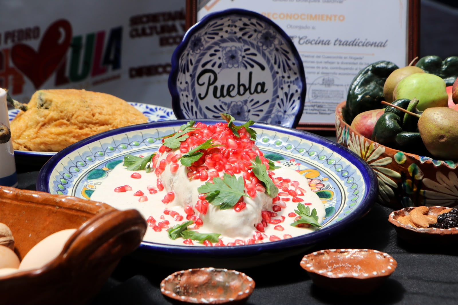 ¿Un chile en nogada de ocho toneladas? El festival que busca hacer historia en Cholula