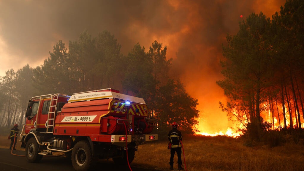 Europa combate el fuego contra reloj: incendios en España y Francia amenazan con agravarse por nueva ola de calor