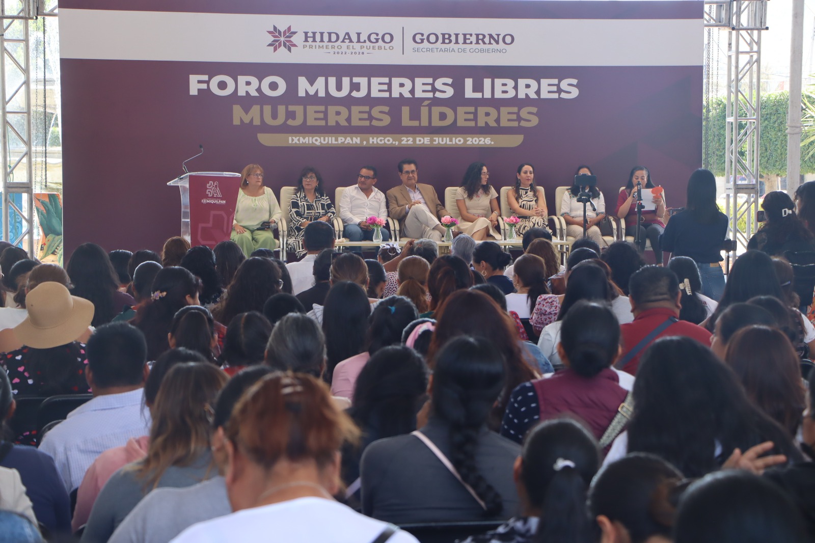 ¡Espacios de diálogo! Realizan el foro Mujeres Libres Mujeres Líderes Hidalgo 2026 en Ixmiquilpan