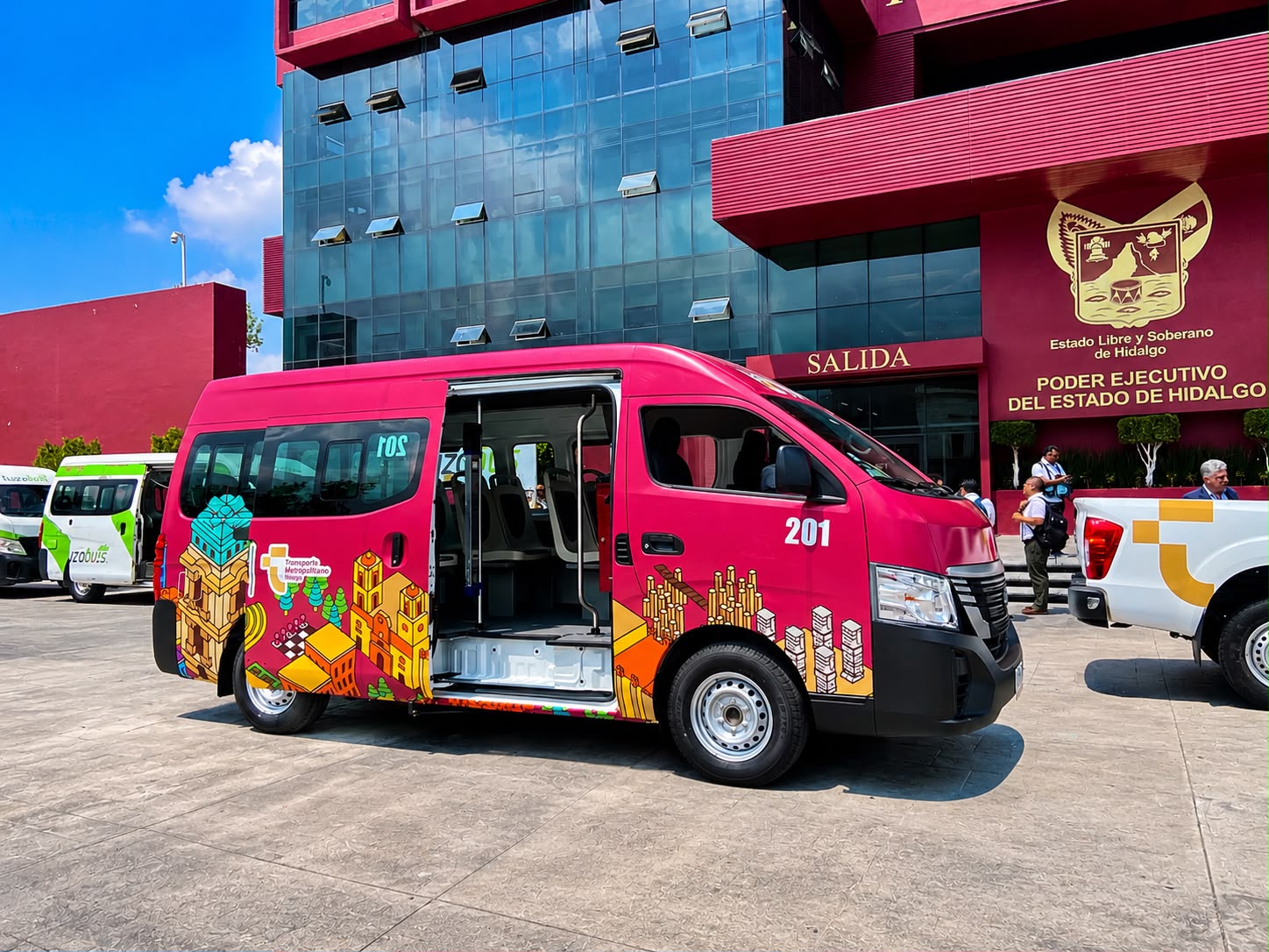 Con inteligencia artificial y mayor capacidad, Hidalgo suma 140 unidades de transporte metropolitano