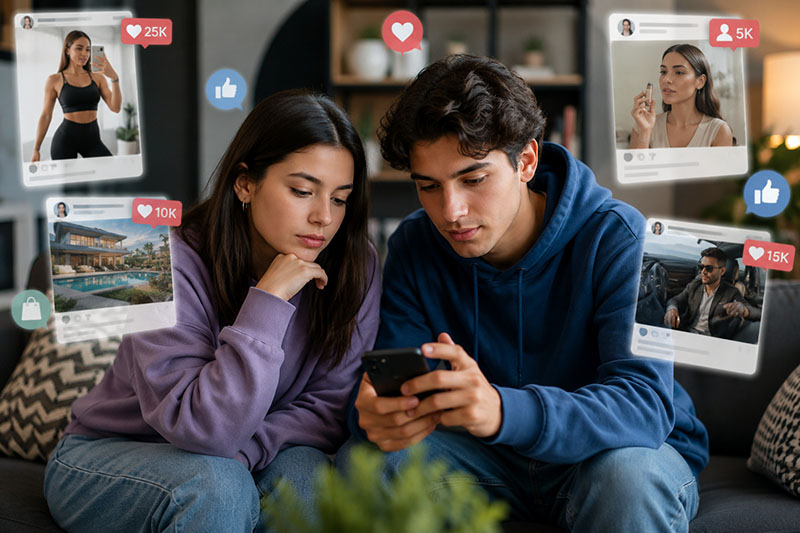 Influencers venden estereotipos: alertan por el negocio detrás de los roles de género