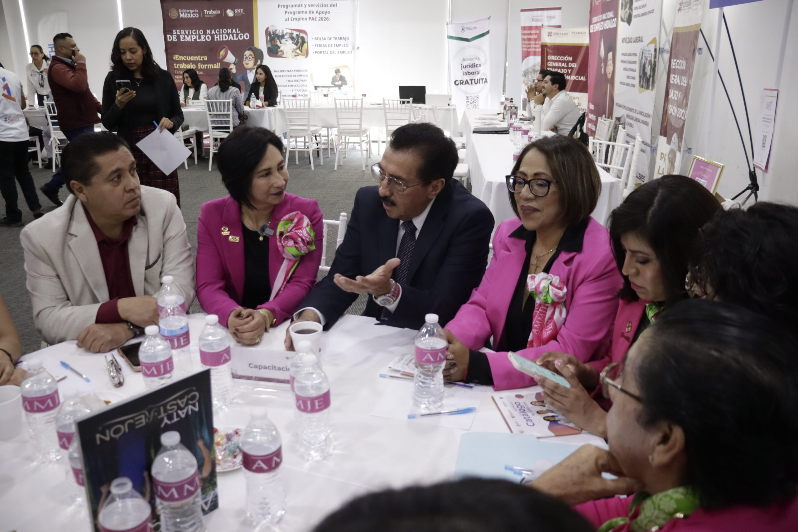 AMMJE Pachuca y STPSH abren diálogo con más de 150 empresarias para resolver retos laborales