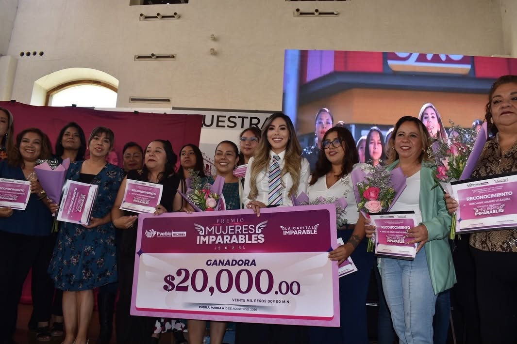 50 mujeres reciben apoyo para impulsar los proyectos que están transformando Puebla
