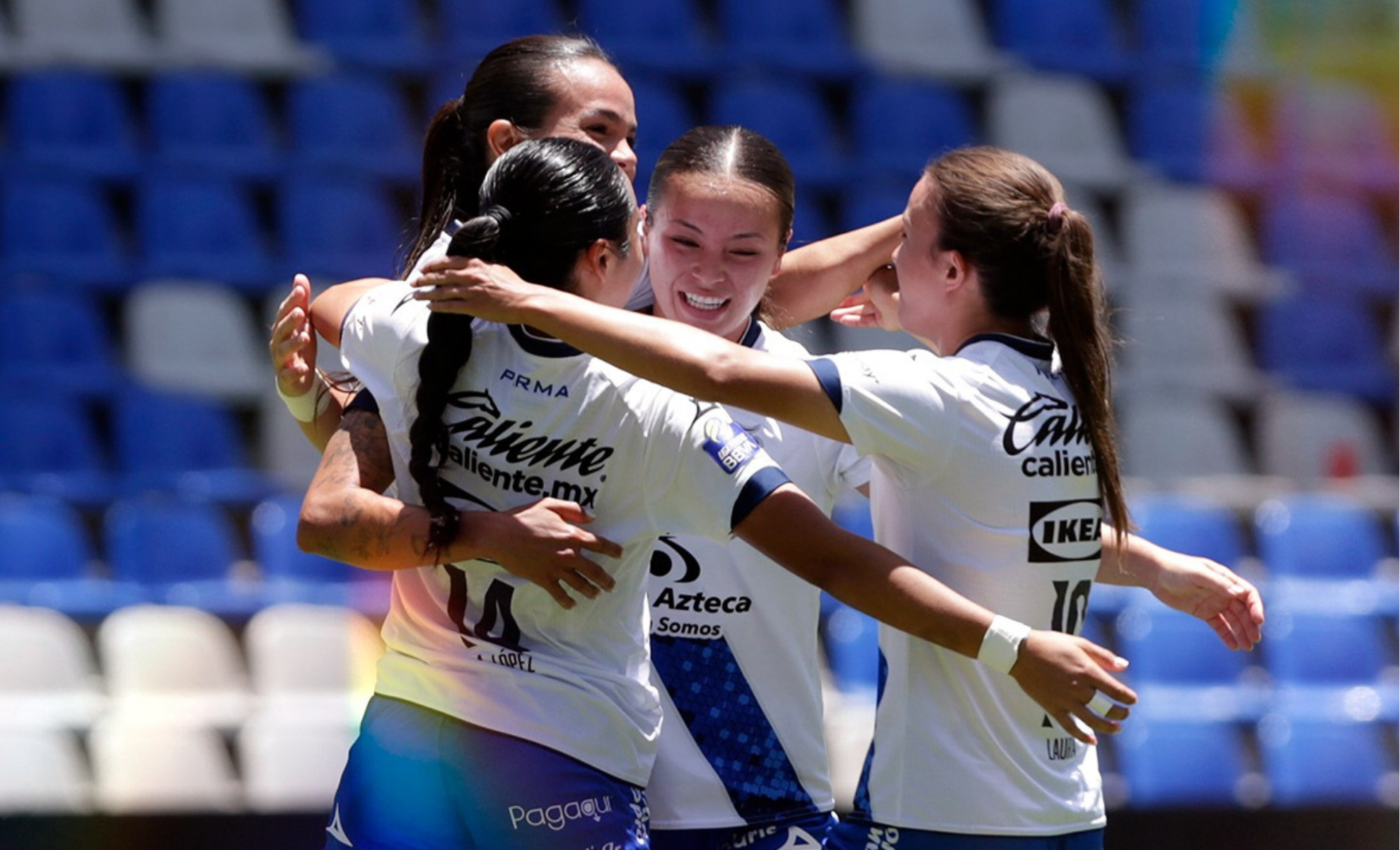 Puebla Femenil golea a Necaxa, sale de sequía sin triunfo