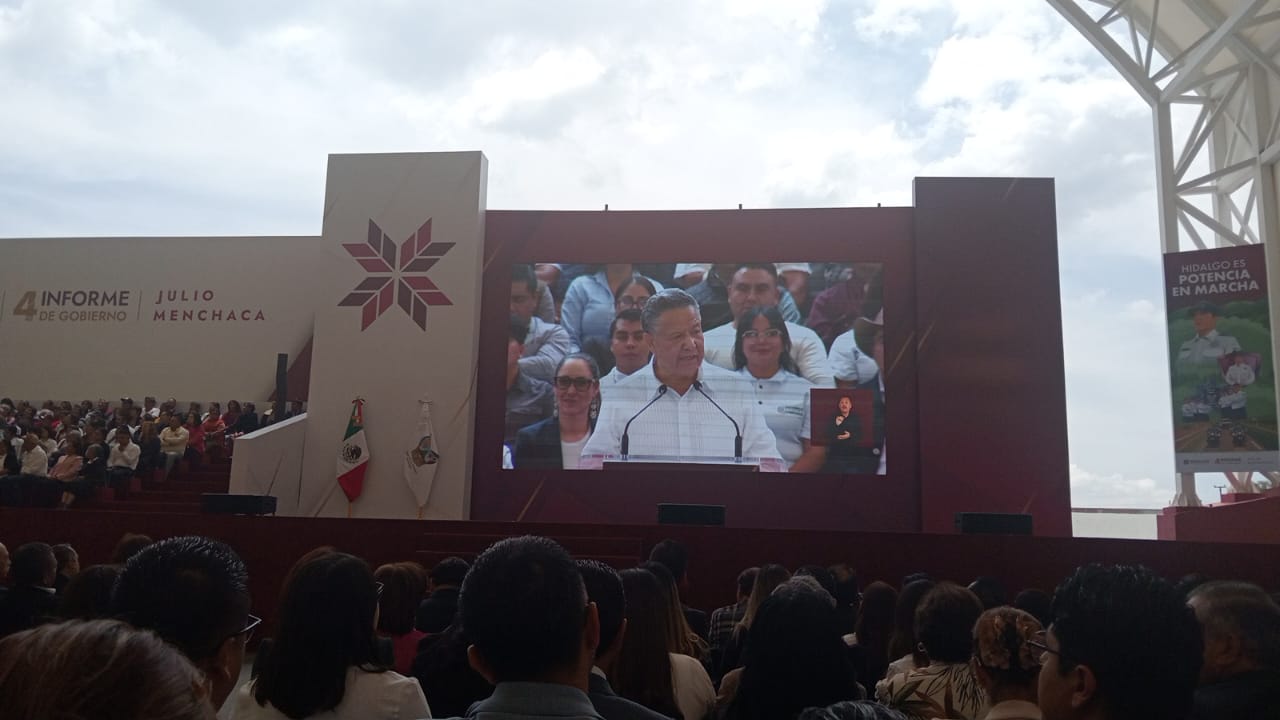 Cuatro años en Hidalgo: Menchaca rinde informe de gobierno