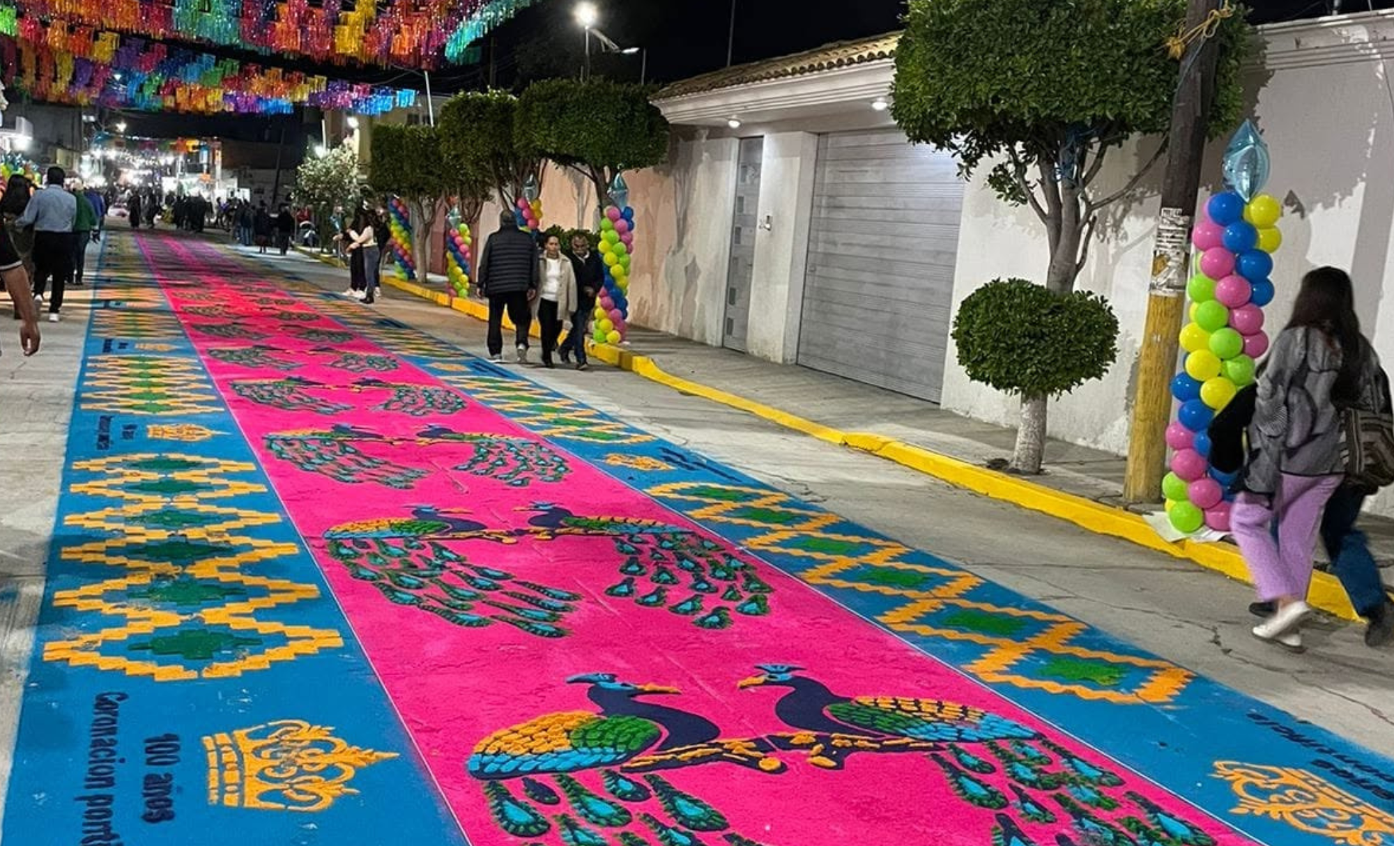 Acatzingo se ilumina de tradición: “La Noche Mágica” cubrirá 9 km de alfombras
