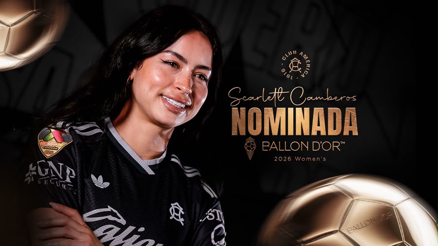 Scarlett Camberos hace historia: primera mexicana nominada al Balón de Oro Femenino