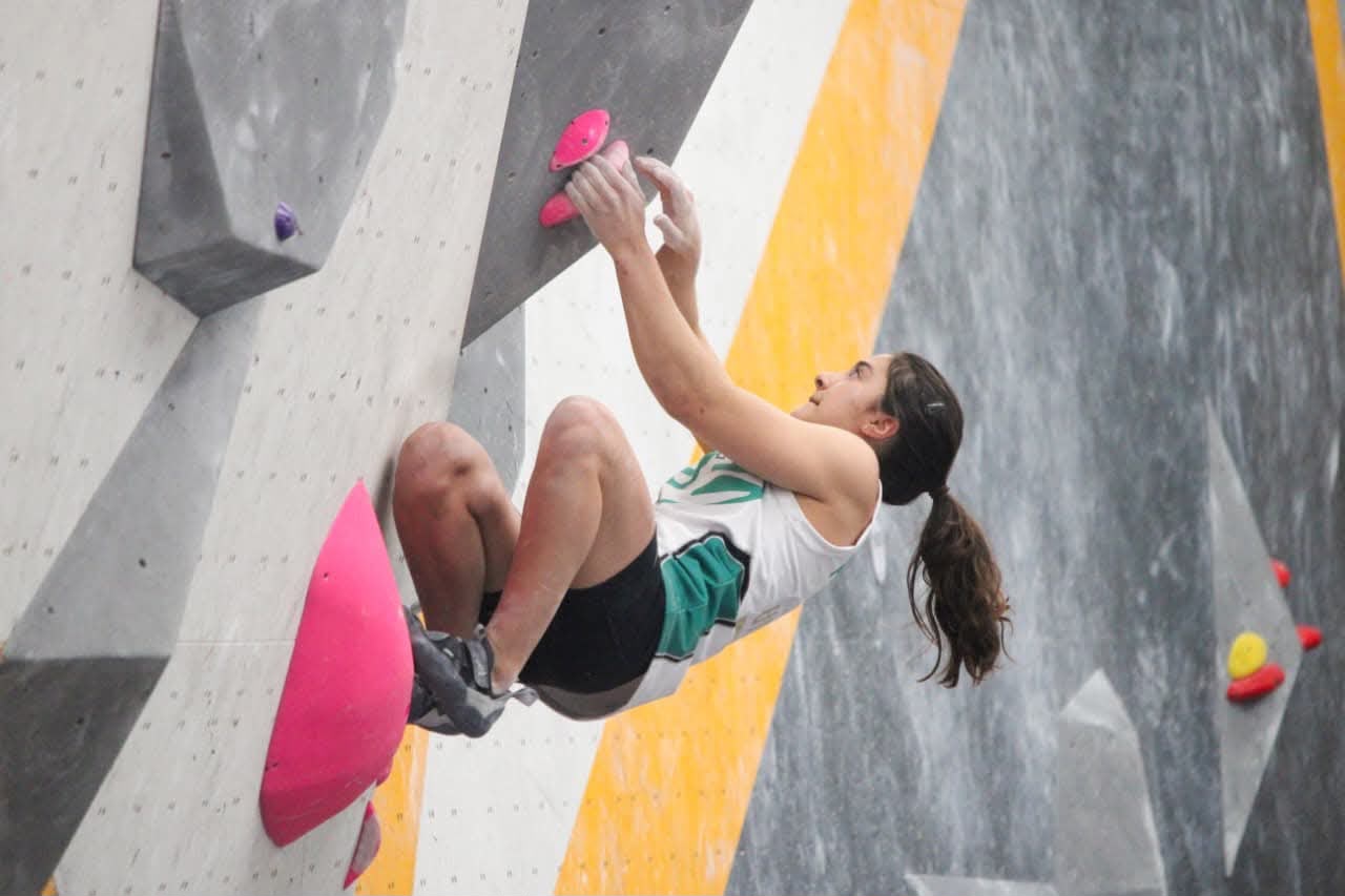 ¡Orgullo poblano! María José Estrada hace historia en el mundo de la escalada