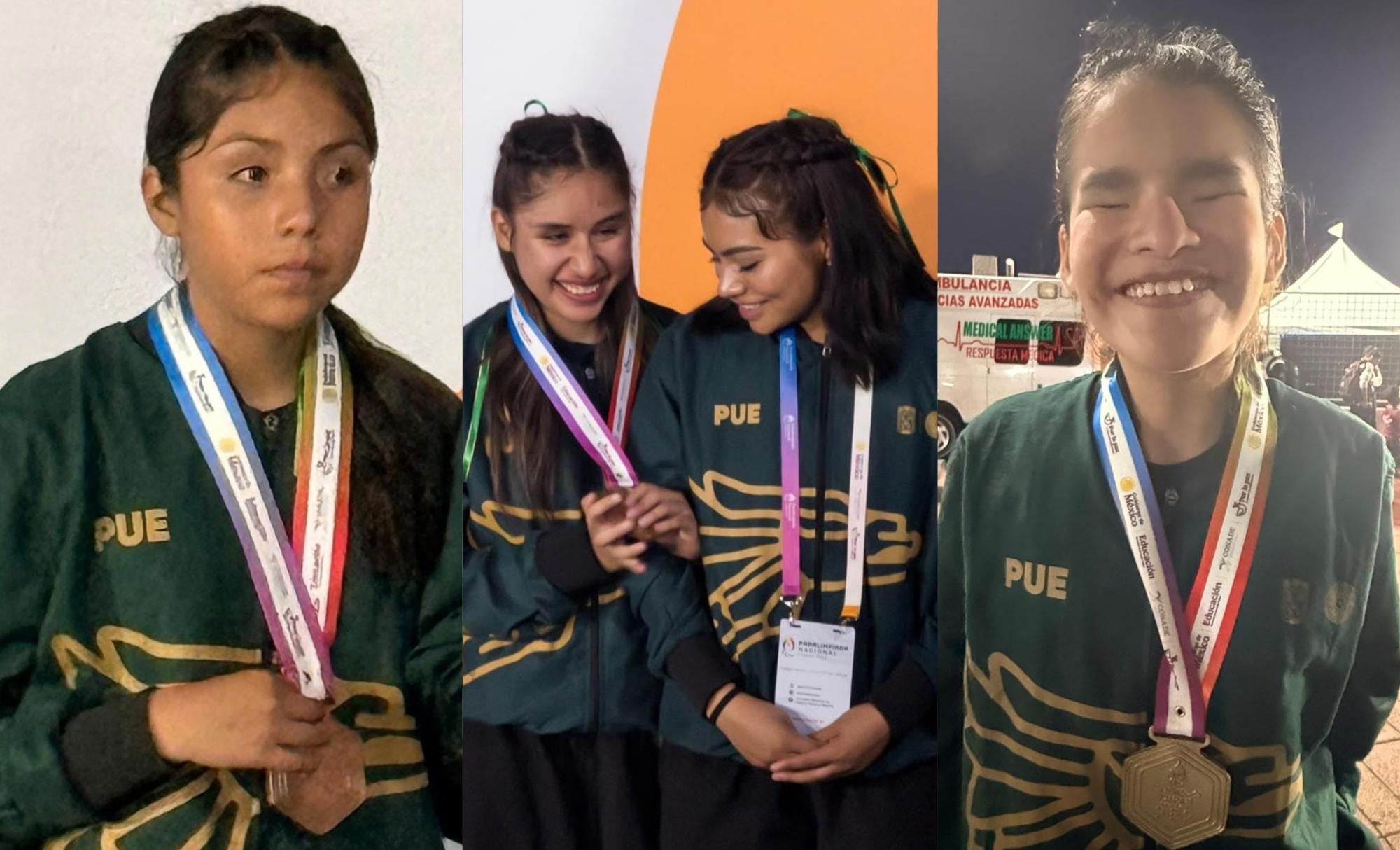 ¡Puebla arranca con todo! Paratletas conquistan seis medallas en la Paralimpiada Nacional