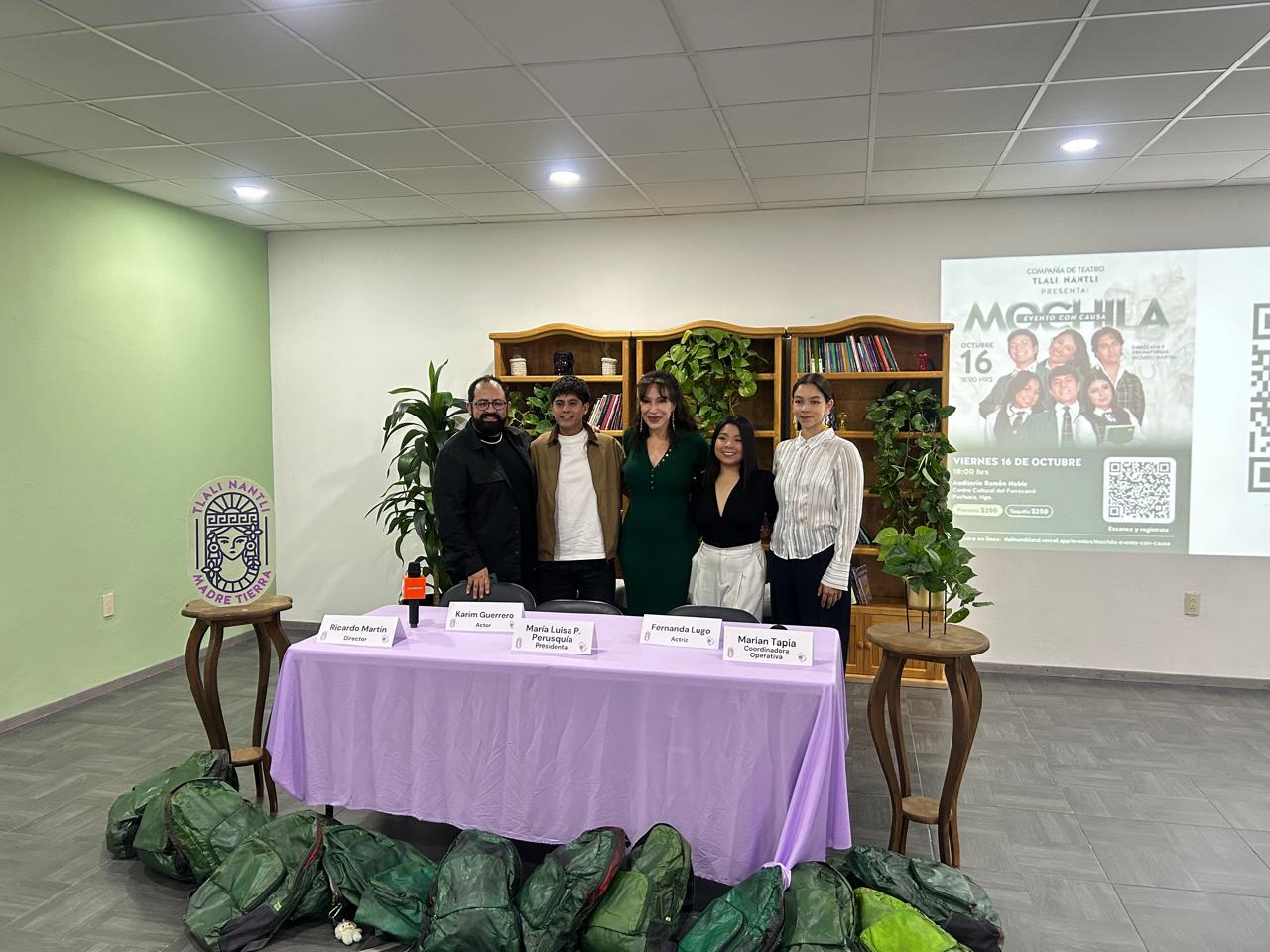 Teatro Tlali Nantli invita a la obra “Mochila”: salud mental y problemáticas adolescentes